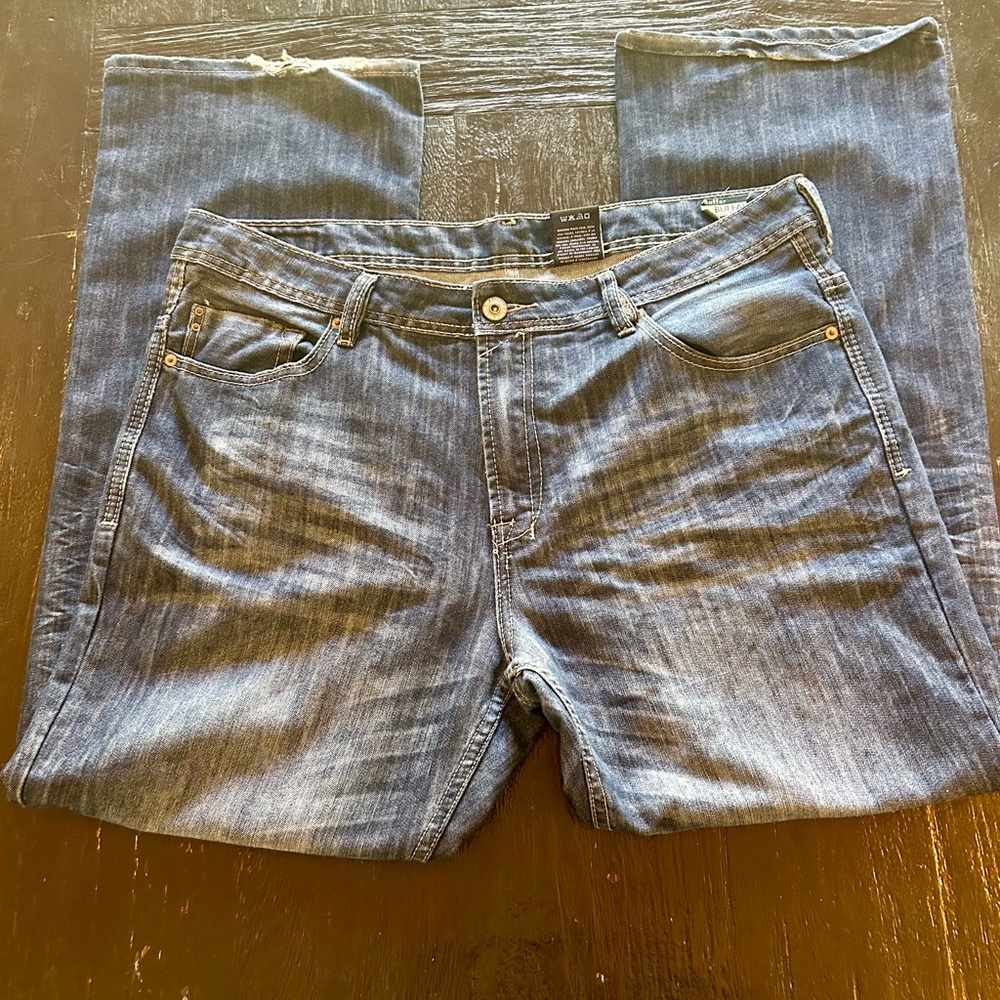 Buffalo 38/32 Blue Denim Jeans classic fit